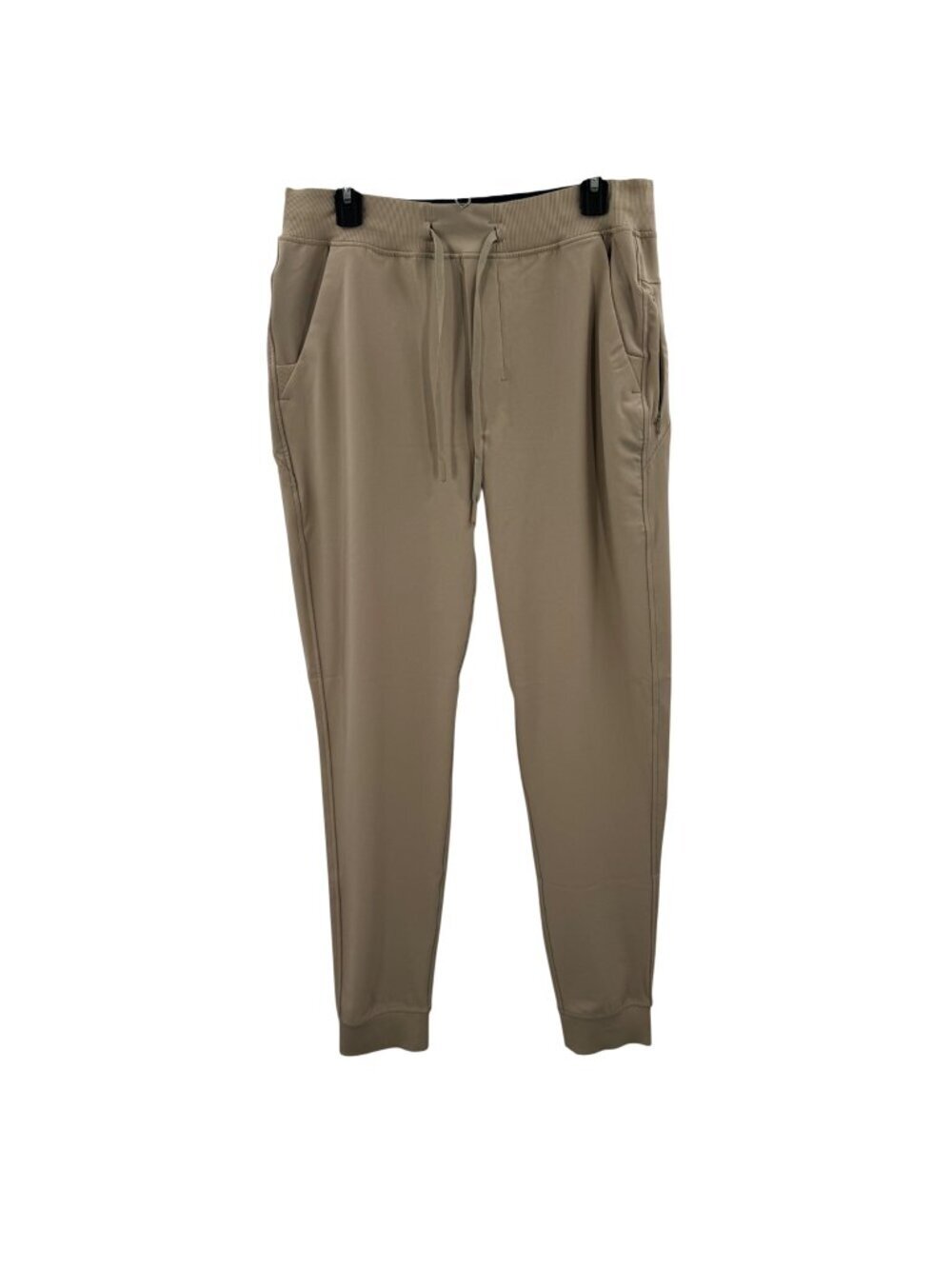 Birddogs Joggers Mens Large Tan Boomstick Athletic Pants With Drawstring & Zippe